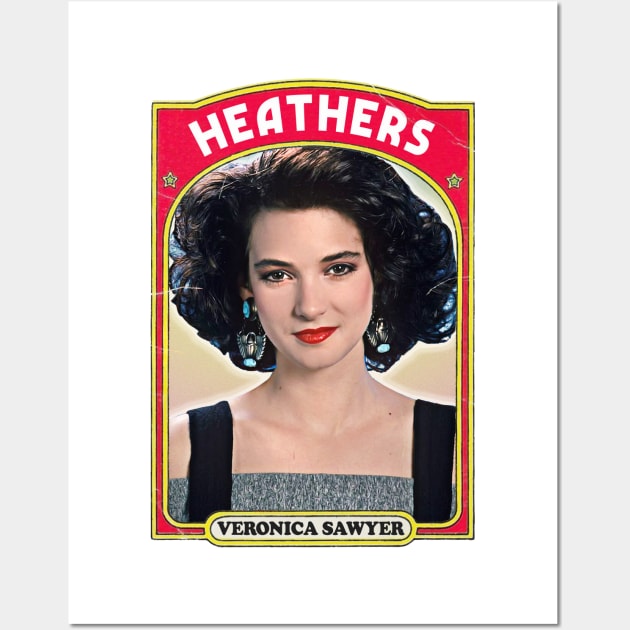 Heathers // Retro 80s Aesthetic Fan Art Wall Art by DankFutura